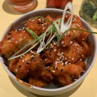 Korean cauliflower so yummyyyy  at Veganees in Amsterdam