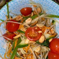 Papaya Salad  at Veganees in Amsterdam