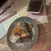 Summer rolls   at Veganees in Amsterdam