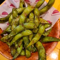 Edamame at Veganees in Amsterdam