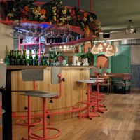 Bar area at Veganees at Veganees in Amsterdam