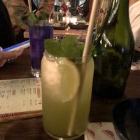 Matcha drink   at Veganees in Amsterdam