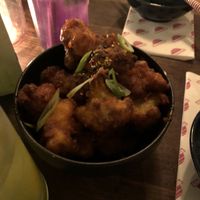 Cauliflower wings (my favorite!!)  at Veganees in Amsterdam