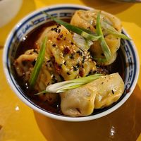 Wontons - the broth was incredible, dipped everything in this. #Veganuary at Veganees in Amsterdam