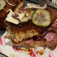 Katsu tempeh sando  at Veganees in Amsterdam