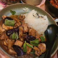 Mapo Tofu at Veganees in Amsterdam