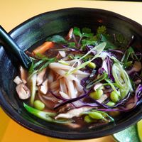 Phô at Veganees in Amsterdam