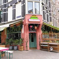 Entrance at Veganees in Amsterdam