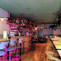 Interior at Veganees in Amsterdam