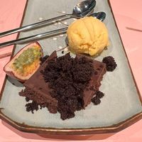 Ganache 😆 at Veganees in Amsterdam