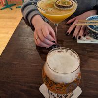 Drinks at Veganees in Amsterdam