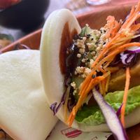 Sticky Tofu Bao Bun   at Veganees in Amsterdam