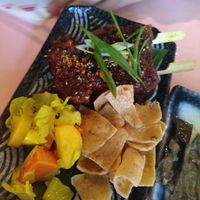 Satay tempeh at Veganees in Amsterdam