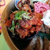 Cauliflower wings at Veganees in Amsterdam