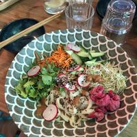 Thai noodle salad   at Veganees in Amsterdam