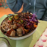 Bibimbap at Veganees in Amsterdam