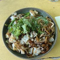 Nameko noodles  at Veganees in Amsterdam