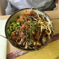 Bibimbap (more sauce would be nice)  at Veganees in Amsterdam