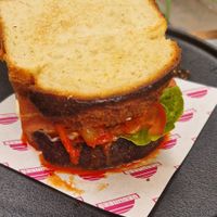 Korean BLT at Veganees in Amsterdam