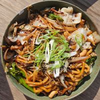 Nameko Noodles at Veganees in Amsterdam