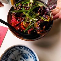 Bibimbap at Veganees in Amsterdam