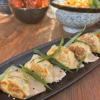 Gyoza  at Veganees in Amsterdam