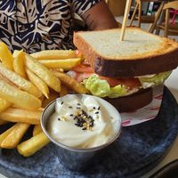 Korean BLT at Veganees in Amsterdam