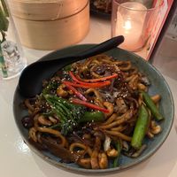 Nameko Fry (€17,00)  at Veganees in Amsterdam