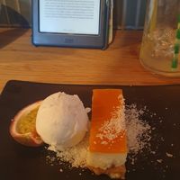 Cheesecake at Veganees in Amsterdam