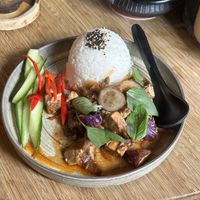 Mapo Tofu Bowl  at Veganees in Amsterdam