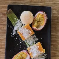 Dessert in favourites platter for two at Veganees in Amsterdam