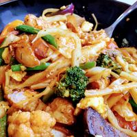 Ackee curry. Yum! at Vegan Fusion in North London