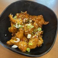 Vegan chicken bites - starter  at Vegan Fusion in North London