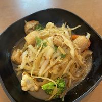 Fresh ginger, veg and tofu dish - main  at Vegan Fusion in North London