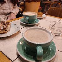 Delicious hot chocolate at ROUND - Helsinginkatu in Helsinki