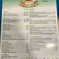 Carta tradicional  at O Bo Xantar in Pontevedra