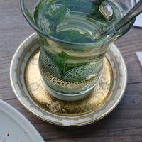 Hot mint tea at Lemon Tree in Bamberg