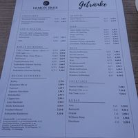 Drinks at Lemon Tree in Bamberg