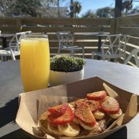 Sweet Toast with Agave and Mimosa at Fla. in Jacksonville