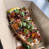 Coconut bacon, mmm mmm no. Simple is better.  at Fla. in Jacksonville