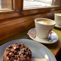Chocolate double at La Tribu - Pastelería Vegana in Barcelona