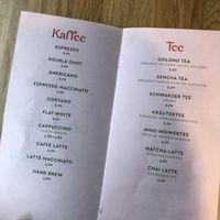 Drinks   at Kijamii Kaffee in Witten