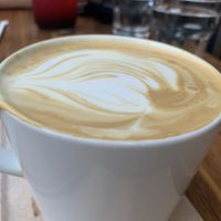 This hazel nut latte with almond milk was everything a non coffee lover was looking for 😁 at Heist Cafe in San Francisco