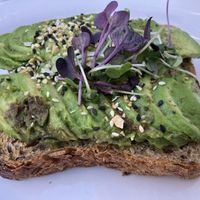 Avocado toast  at Heist Cafe in San Francisco