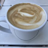Oat latte  at Heist Cafe in San Francisco