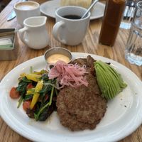 Vegan Beast Plate  at Heist Cafe in San Francisco