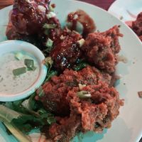 Buffalo and barbecue wings￼  at Pauseitively Vegan in Deerfield Beach