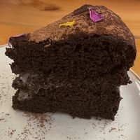 Lady lady (chocolate cake)  at Vegan & Veggie in Medellin