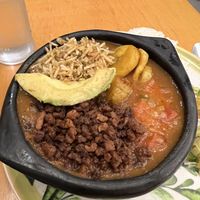 bandejas paisas, delicious and big!   at Vegan & Veggie in Medellin