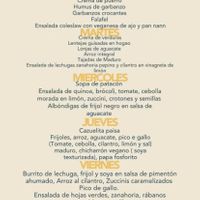 Previous weekday menús del dia! (Changes weekly)   at Vegan & Veggie in Medellin